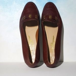 Salvatore Ferragamo leather loafers, 9b
